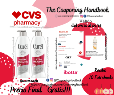 02 Curel Ultra Healing Hand and Body Lotion Gratis