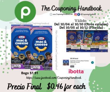 Kraft Pasta & Cheese Sauce Mix, Mac & Cheese por $0.46