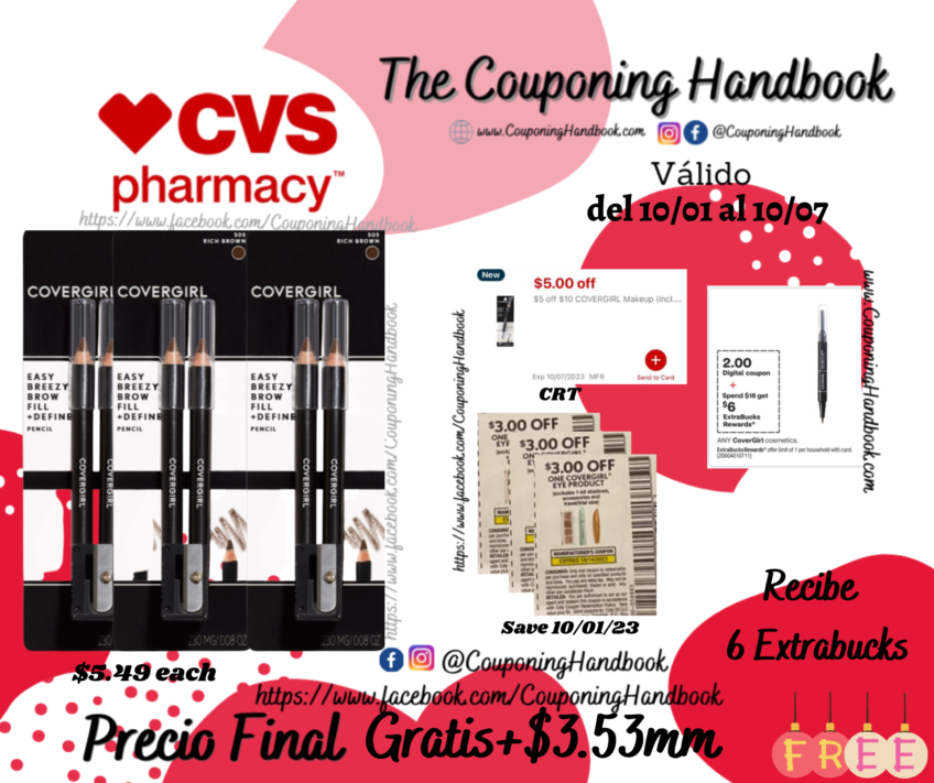 03 CoverGirl Brow & Eyemakers Eyeliner Gratis