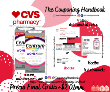 02 Centrum Silver Multivitamin Tablets for Women 50+ Gratis