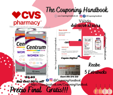 02 Centrum Silver Multivitamin Tablets for Women 50+ Gratis