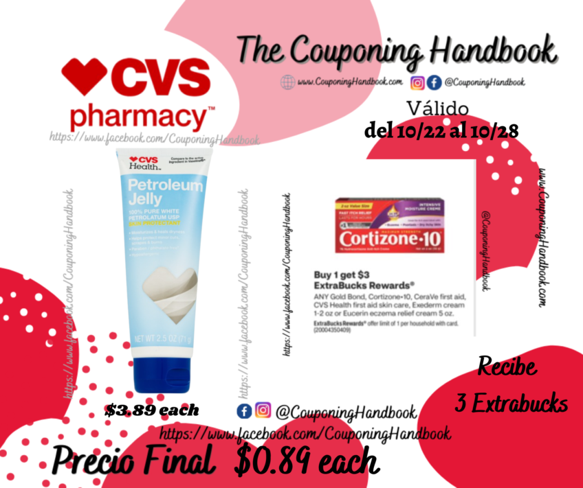 CVS Health Petroleum Jelly por $0.89