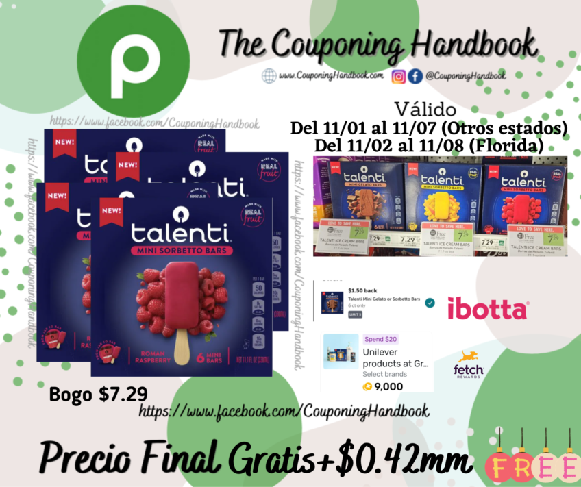 04 Talenti Mini Sorbetto Bar Gratis