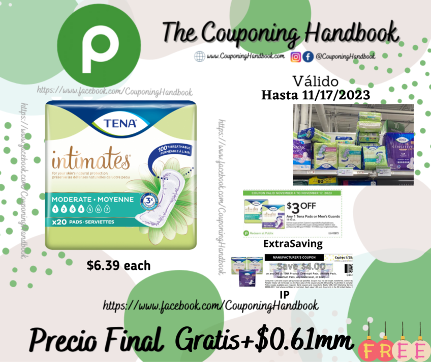 Tena Pads Gratis