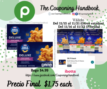 Kraft Four Cheese Macaroni & Cheese Dinner por $1.75