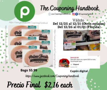 Smithfield Prime Fresh Delicatessen por $2.16