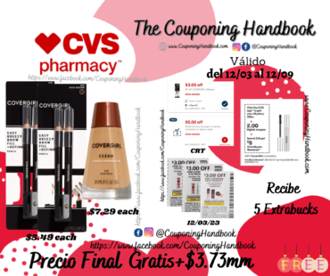 03 Productos Covergirl Gratis