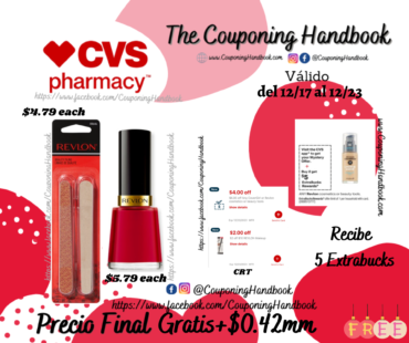 02 Productos de Revlon Gratis