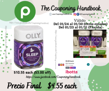 Olly Restful Sleep, Blackberry Zen, Gummies 50 gummies por $4.55