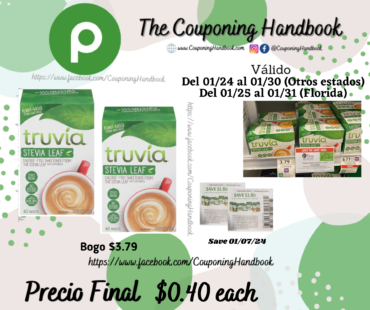 Truvia Sweetener, Calorie-Free, Stevia Leaf por $0.40