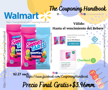 02 SweeTARTS Gummies, Fruit Splitz Gratis