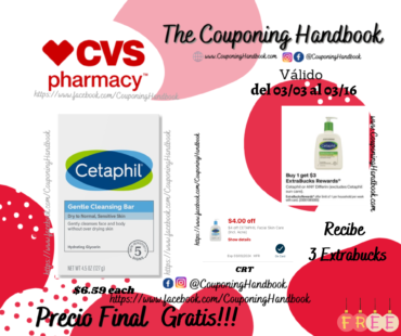 Cetaphil Gentle Cleansing Bar Gratis