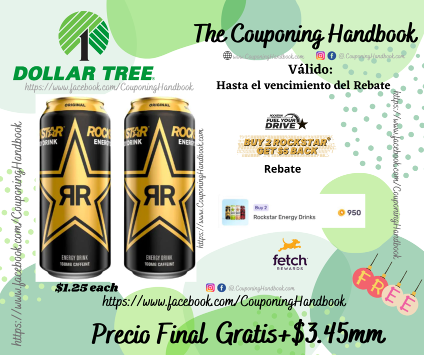 02 Rockstar Energy Drink Gratis