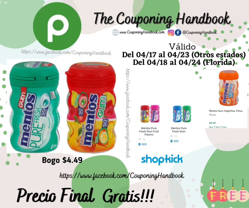 02 Mentos Gum Gratis