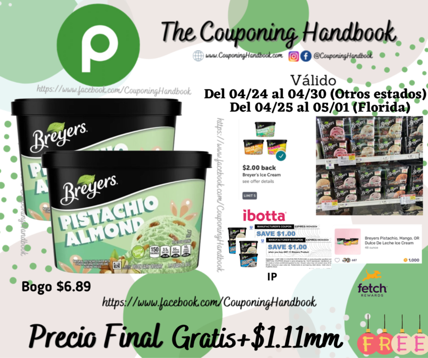 02 Breyers Frozen Dairy Dessert Pistachio Almond Milk Gratis