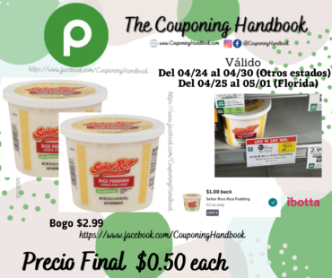 Senor Rico Rice Pudding por $0.50