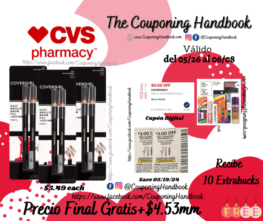 03 CoverGirl Brow & Eyemakers Eyeliner Gratis