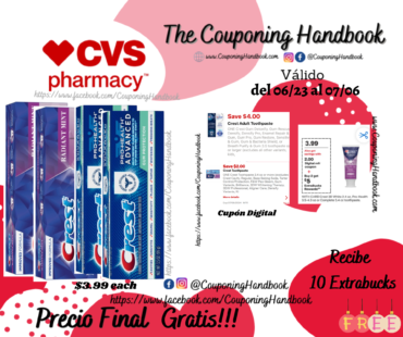 04 Productps Crest Toothpaste Gratis