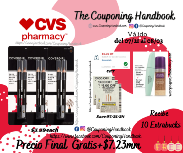 03 CoverGirl Brow & Eyemakers Eyeliner Gratis mas ganancia