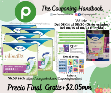 05 Tena Pads Gratis