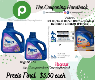 Purex Detergent por $3.30