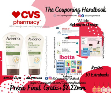 02 Productos Aveeno Gratis