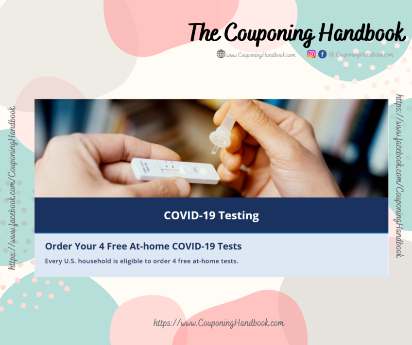 4 individual rapid antigen COVID-19 tests Gratis