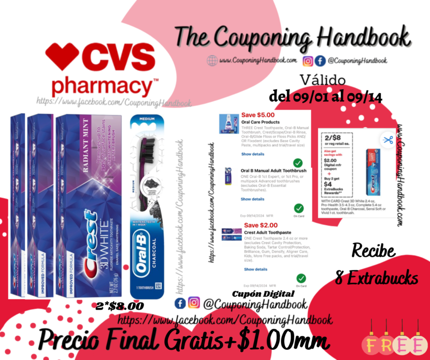 04 productos oral care gratis