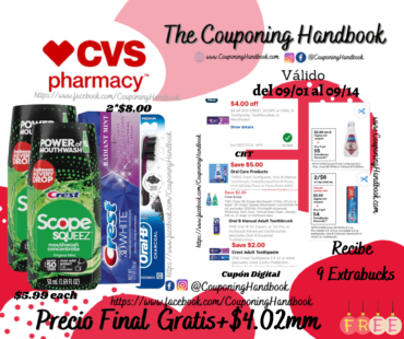 04 productos Oral Care Gratis