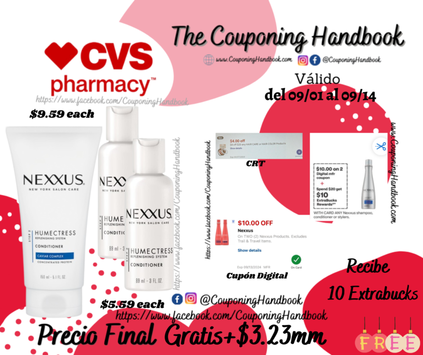 03 Productos Nexxus Gratis