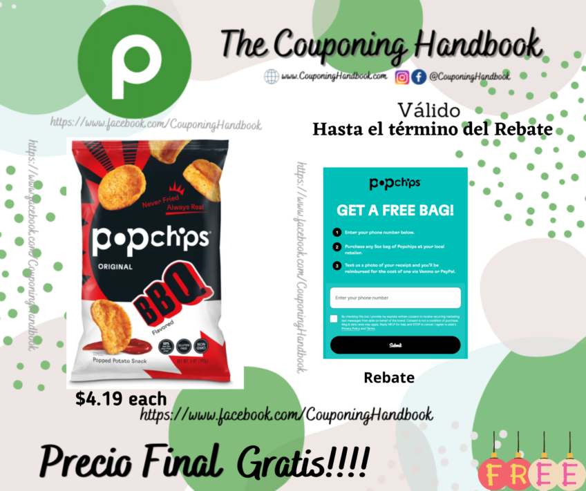 popchips BBQ Potato Chips Gratis