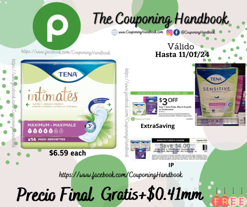 Tena Pads Gratis