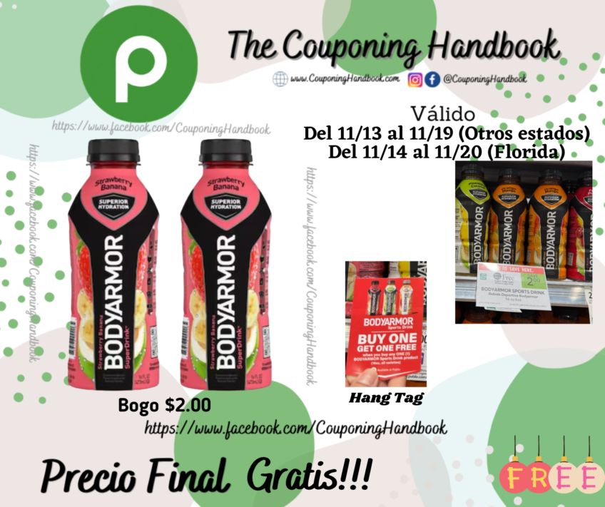 02 BodyArmor Super Drink Gratis