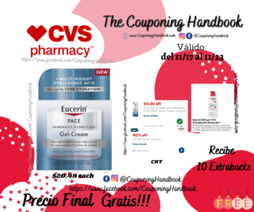 Eucerin Face Immersive Hydration Gel Gratis