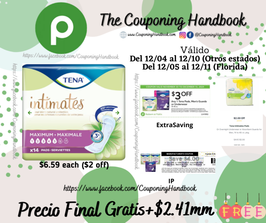 Tena Pads Gratis