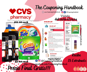 03 Productos de Laundry y 02 Covergirl Gratis